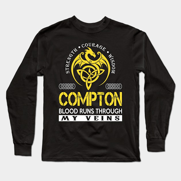 COMPTON Long Sleeve T-Shirt by isaiaserwin